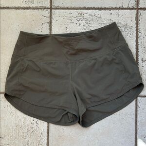 Lululemon shorts size 8 in muted khaki green